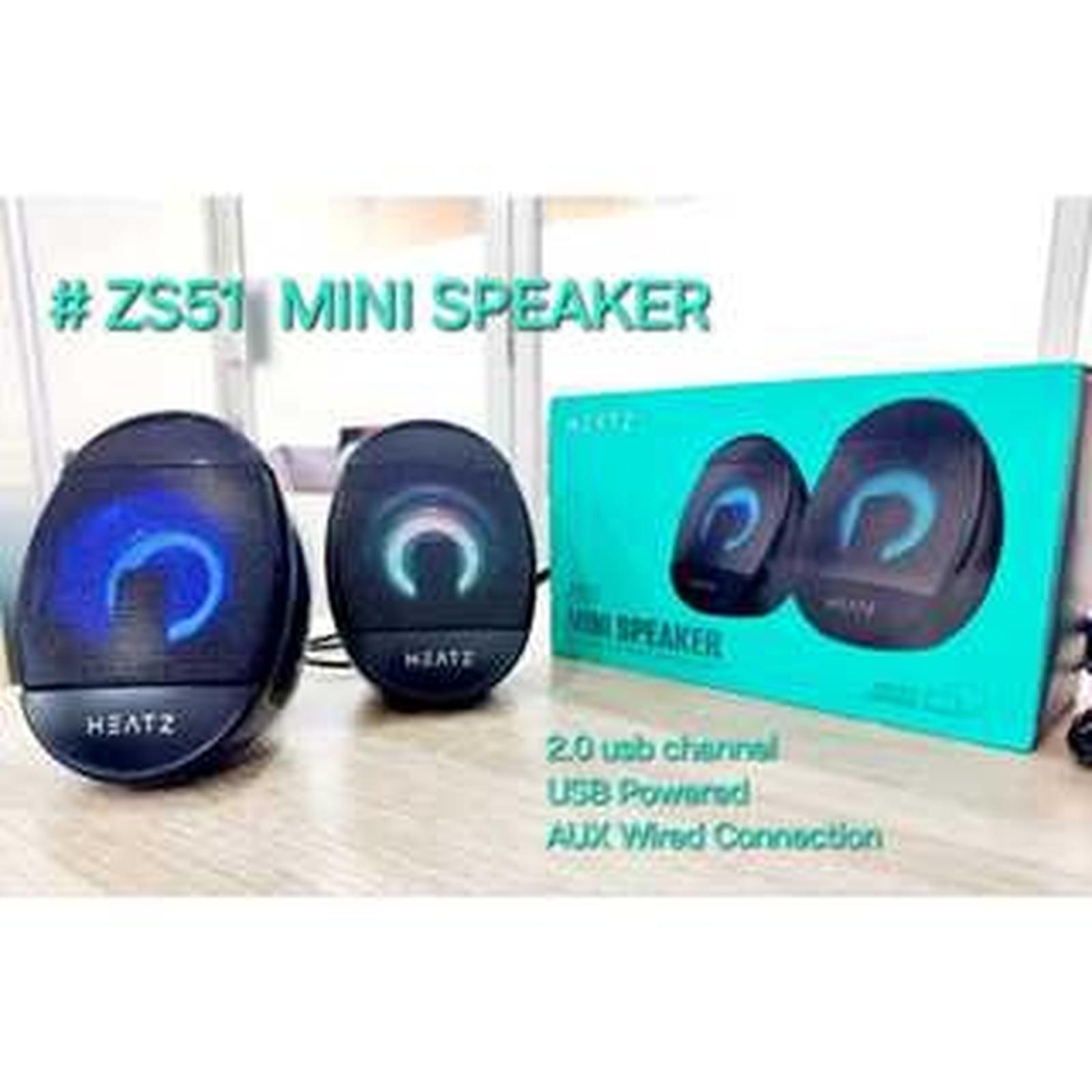 ZS51 WIRED SPEAKER USB 2.0 HEATZ